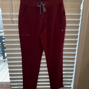 Figs Women's Burgundy Pants